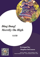 Ding Dong! Merrily On High SATB choral sheet music cover